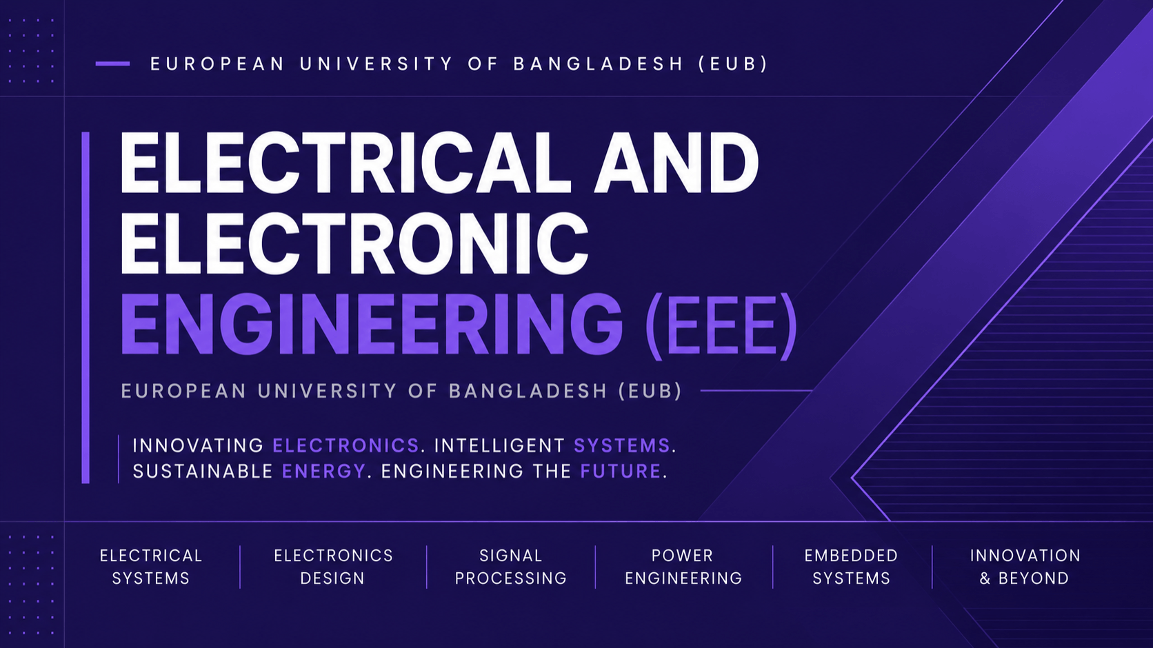 Electrical and Electronic Engineering (EEE)