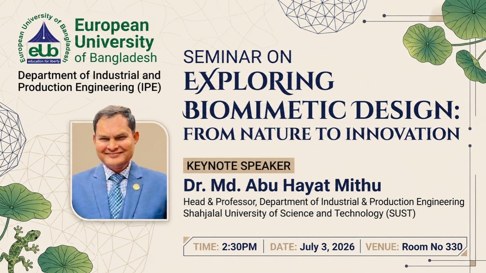 Seminar on Biomimetics
